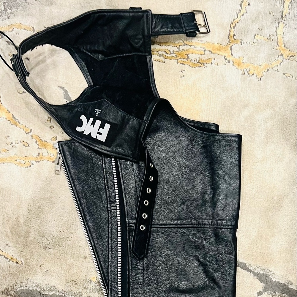 Leather chaps